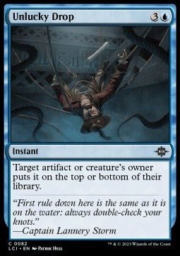 Unlucky Drop⁣ - The Lost Caverns of Ixalan⁣ (Common)⁣ [82] - El Duelista