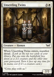 Unsettling Twins⁣ - Duskmourn: House of Horror⁣ (Common)⁣ [38] - El Duelista