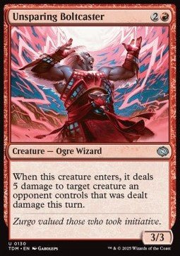 Unsparing Boltcaster⁣ - Tarkir: Dragonstorm⁣ (Uncommon)⁣ [130] - El Duelista