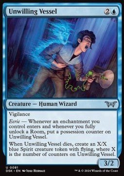 Unwilling Vessel⁣ - Duskmourn: House of Horror⁣ (Uncommon)⁣ [81] - El Duelista