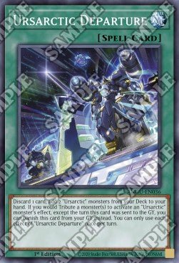 Ursarctic Departure - Ancient Guardians (Super Rare) [ANGU - 036] - El Duelista