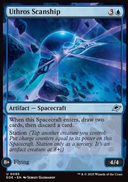 Uthros Scanship⁣ - Edge of Eternities⁣ (Uncommon)⁣ [85] - El Duelista