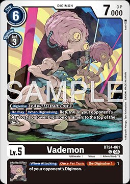 Vademon (BT24 - 061) - Time Stranger (Common) [BT - 24 - 061] - El Duelista