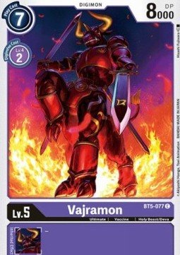 Vajramon (BT5 - 077)⁣ - Battle Of Omni⁣ (Common)⁣ [BT5 - 077] - El Duelista