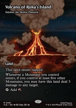 Valakut, the Molten Pinnacle - Magic: The Gathering | Avatar: The Last Airbender: Eternal (Mythic) [TLE - 61] - El Duelista