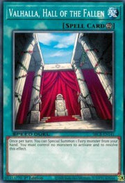 Valhalla, Hall of the Fallen (V.1 - Common) - Speed Duel: Battle City Box (Common) [SBCB - 141] - El Duelista