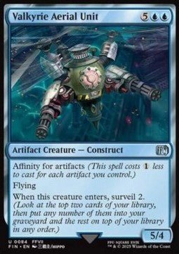 Valkyrie Aerial Unit⁣ - Magic: The Gathering - FINAL FANTASY⁣ (Uncommon)⁣ [84] - El Duelista