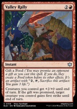 Valley Rally⁣ - Bloomburrow⁣ (Uncommon)⁣ [159] - El Duelista