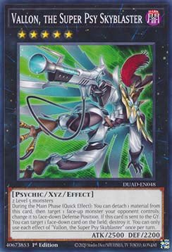 Vallon, the Super Psy Skyblaster⁣ - Duelist’s Advance⁣ (Common)⁣ [048] - El Duelista