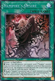 Vampire's Desire⁣ - Dark Saviors⁣ (Secret Rare)⁣ [008] - El Duelista