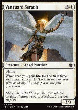 Vanguard Seraph⁣ - Magic: The Gathering Foundations⁣ (Common)⁣ [28] - El Duelista