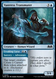 Vantress Transmuter // Croaking Curse⁣ - Wilds of Eldraine⁣ (Common)⁣ [75] - El Duelista