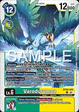 Varodurumon (BT20 - 043)⁣ - Special Booster Ver 2.5⁣ (Uncommon)⁣ [043] - El Duelista