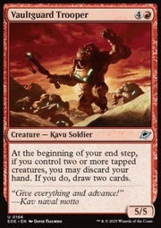 Vaultguard Trooper⁣ - Edge of Eternities⁣ (Uncommon)⁣ [166] - El Duelista