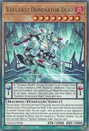 Vaylantz Dominator Duke - Tactical Masters (Rare) [TAMA - 008] - El Duelista
