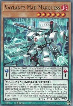 Vaylantz Mad Marquess - Tactical Masters (Rare) [TAMA - 007] - El Duelista