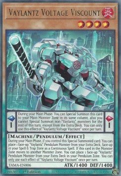 Vaylantz Voltage Viscount - Tactical Masters (Rare) [TAMA - 006] - El Duelista