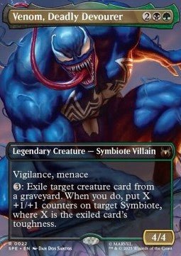 Venom, Deadly Devourer - Magic: The Gathering | Marvel's Spider - Man: Eternal (Rare) [SPE - 22] - El Duelista