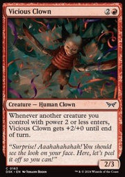 Vicious Clown⁣ - Duskmourn: House of Horror⁣ (Common)⁣ [163] - El Duelista