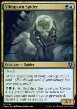 Vilespawn Spider⁣ - Innistrad Remastered⁣ (Uncommon)⁣ [251] - El Duelista