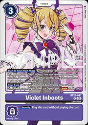 Violet Inboots (BT23 - 087) - Hackers' Slumber (Rare) [BT - 23 - 087] - El Duelista