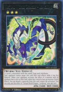 Virtual World Dragon - Longlong - 2021 Tin of Ancient Battles (Rare) [MP21 - 222] - El Duelista