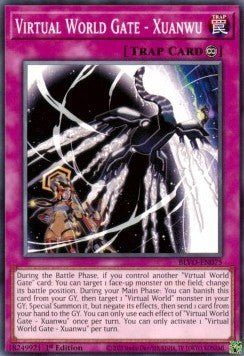 Virtual World Gate - Xuanwu - Blazing Vortex (Common) [BLVO - 075] - El Duelista