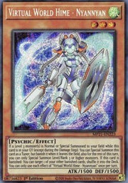 Virtual World Hime - Nyannyan - 2021 Tin of Ancient Battles (Secret Rare) [MP21 - 223] - El Duelista
