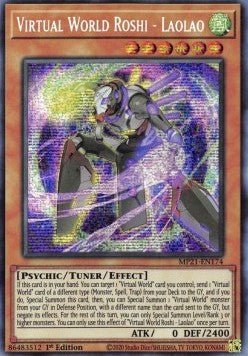 Virtual World Roshi - Laolao - 2021 Tin of Ancient Battles (Secret Rare) [MP21 - 174] - El Duelista