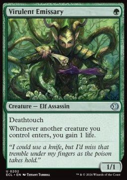 Virulent Emissary - Lorwyn Eclipsed (Uncommon) [ECL - 202] - El Duelista