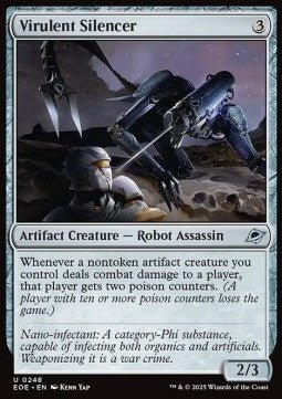 Virulent Silencer⁣ - Edge of Eternities⁣ (Uncommon)⁣ [248] - El Duelista