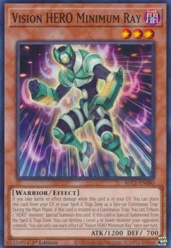 Vision HERO Minimum Ray - Battles of Legend: Chapter 1 (Common) [BLC1 - 080] - El Duelista