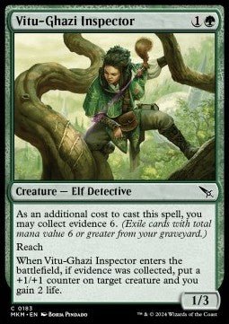 Vitu - Ghazi Inspector⁣ - Murders at Karlov Manor⁣ (Common)⁣ [183] - El Duelista