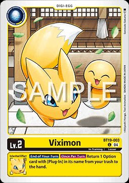 Viximon (BT19 - 003)⁣ - Special Booster Ver 2.5⁣ (Common)⁣ [BT19 - 003] - El Duelista