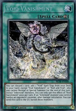 Void Vanishment⁣ - Battles of Legend: Terminal Revenge⁣ (Secret Rare)⁣ [100] - El Duelista