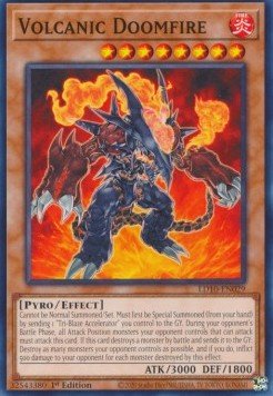 Volcanic Doomfire⁣ - Legendary Duelists: Soulburning Volcano⁣ (Common)⁣ [029] - El Duelista