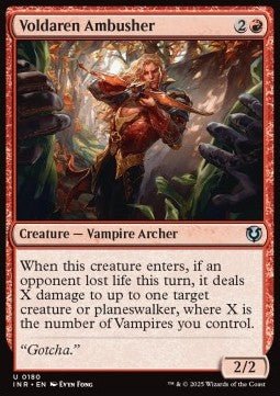 Voldaren Ambusher⁣ - Innistrad Remastered⁣ (Uncommon)⁣ [180] - El Duelista