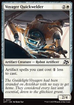 Voyager Quickwelder⁣ - Aetherdrift⁣ (Common)⁣ [37] - El Duelista