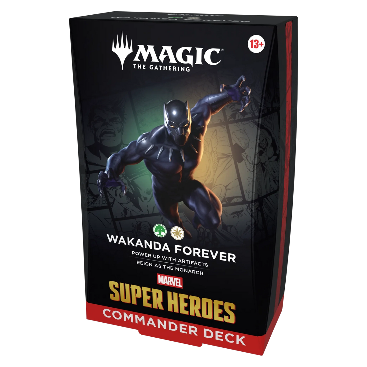 Magic: The Gathering | Marvel Super Heroes: Wakanda Forever Commander Deck en inglés