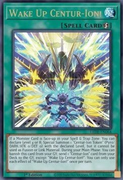 Wake Up Centur - Ion! (V.1 - Ultra Rare) - Legacy of Destruction (Ultra Rare) [LEDE - 064] - El Duelista