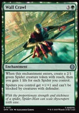 Wall Crawl - Magic: The Gathering | Marvel's Spider - Man (Uncommon) [SPM - 121] - El Duelista