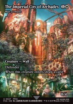 Wall of Omens⁣ - Magic: The Gathering - FINAL FANTASY Through the Ages⁣ (Uncommon)⁣ [27] - El Duelista