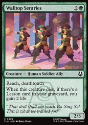 Walltop Sentries - Magic: The Gathering | Avatar: The Last Airbender (Common) [TLA - 202] - El Duelista
