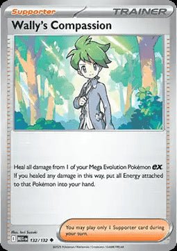 Wally's Compassion - Mega Evolution (Uncommon) [MEG - 132] - El Duelista