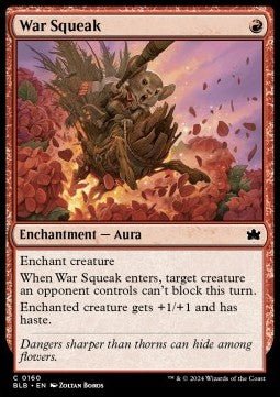 War Squeak⁣ - Bloomburrow⁣ (Common)⁣ [160] - El Duelista