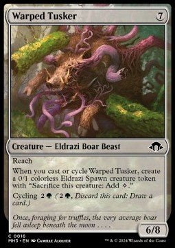 Warped Tusker⁣ - Modern Horizons 3⁣ (Common)⁣ [16] - El Duelista