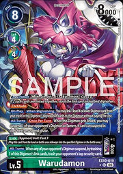 Warudamon (EX10 - 019) (V.2) - Sinister Order (Alternative Art) [019] - El Duelista