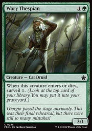 Wary Thespian⁣ - Magic: The Gathering Foundations⁣ (Common)⁣ [235] - El Duelista