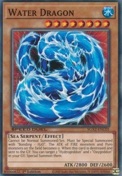 Water Dragon (V.1 - Common)⁣ - Speed Duel GX: Midterm Paradox⁣ (Common)⁣ [C01] - El Duelista