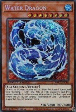 Water Dragon (V.2 - Secret Rare)⁣ - Speed Duel GX: Midterm Paradox⁣ (Secret Rare)⁣ [C01] - El Duelista